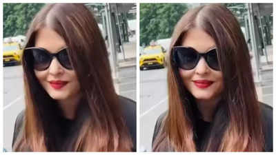 Aishwarya Rai Bachchan's UNSEEN video with fan goes viral after spotting in New York City - WATCH