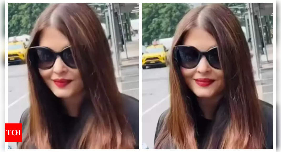 Aishwarya's unseen video with NY fan goes viral