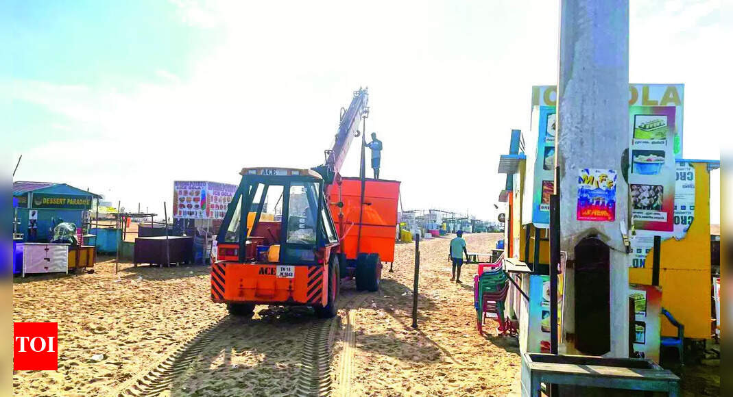 Besant Nagar Beach: Besant Nagar Beach Encroachment by Organized Gangs ...