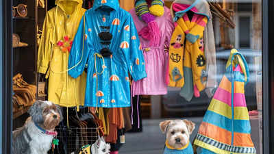 Give your pet’s wardrobe a monsoon makeover