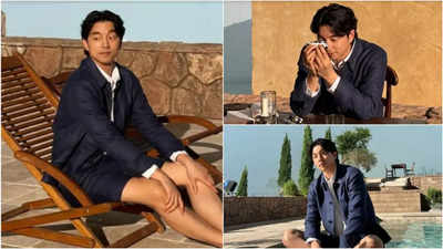 Gong Yoo charms in behind-the-scenes photos of advertisement shoot; Fans react enthusiastically