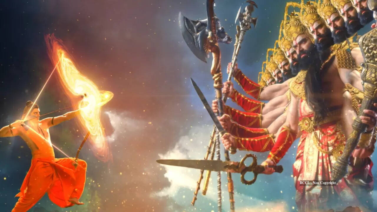 Lord Rama And Ravana Fight