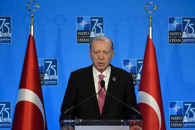 Turkish President Tayyip Erdogan (AP photo) Turkey blocks Nato-Israel cooperation over Gaza war, sources say
