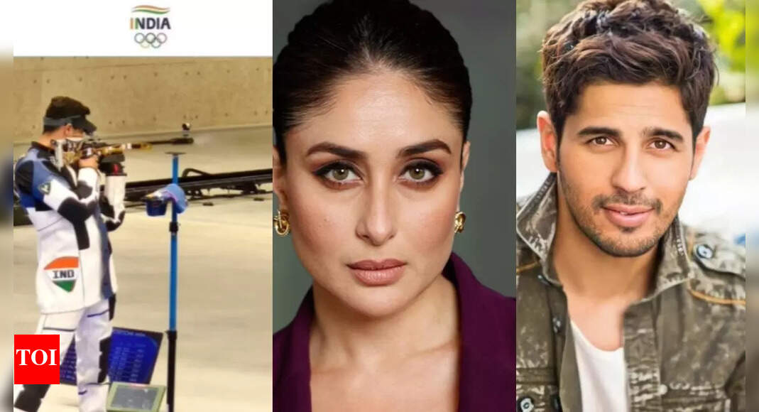 Swapnil Kusale wins bronze at Olympics: Kareena Kapoor Khan, Sidharth Malhotra, Shilpa Shetty and other Bollywood celebs congratulate him | Hindi Movie News