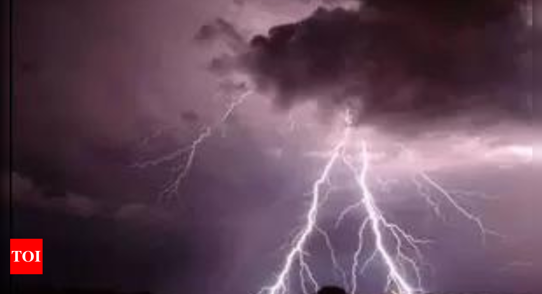 Lightning strikes in Bihar