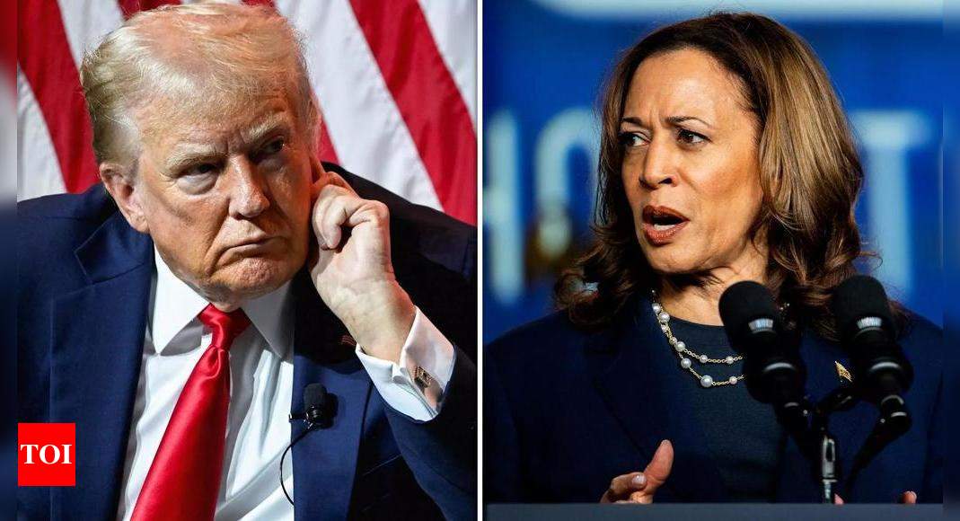 Trump turns 2024 presidential race into debate on Harris’ race – Is this worrying some Republicans? – Times of India