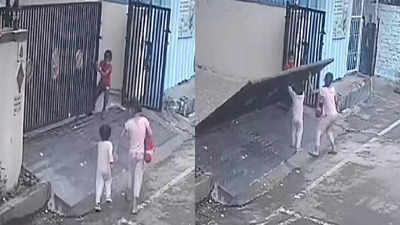 Watch: 3-year-old dies after sliding iron gate falls on her while playing in Pune's Bopkhel