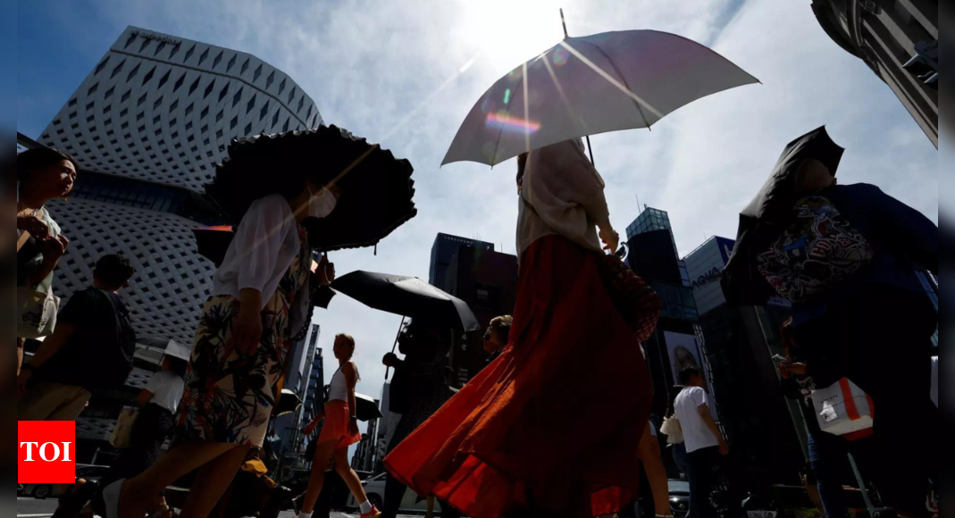 Japan sees hottest July since records began