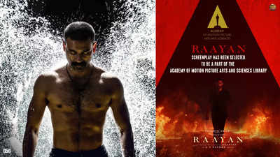 Dhanush's Raayan screenplay to be added to the library of Academy Award