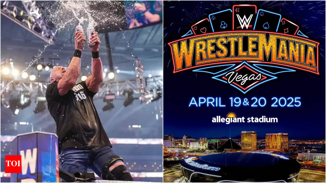 WrestleMania 2025 Event Poster