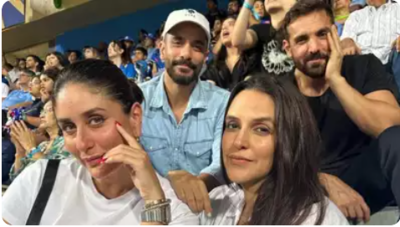 Throwback: When Kareena Kapoor watched an IPL match with John Abraham, years after calling him 'expressionless'