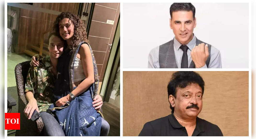 Akshay Kumar talks about his films' poor box office performance, RGV criticises Indian directors for making star-studded films, Taapsee Pannu celebrates birthday with Mathias Boe in Paris: Top 5 entertainment news of the day |