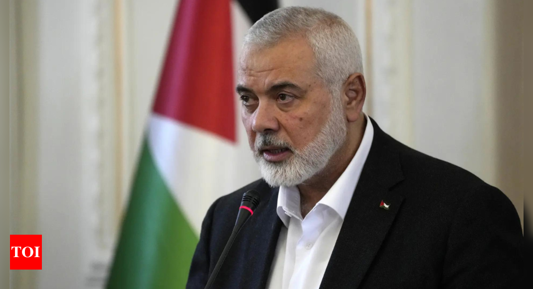 ‘If a leader leaves, another will arise’: Hamas chief Haniyeh’s last words before assassination in Israeli strike – Times of India