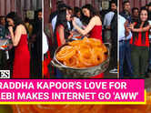 Viral: Actress Shraddha Kapoor's Heartwarming Gesture; Enjoys Jalebi From A Fan | Stree 2