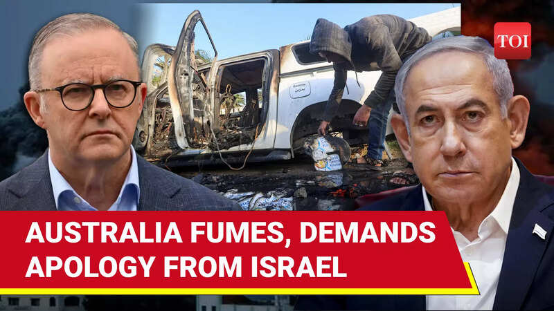 Australia Charges Israel For Killing Aid Workers In Gaza, Demands ...
