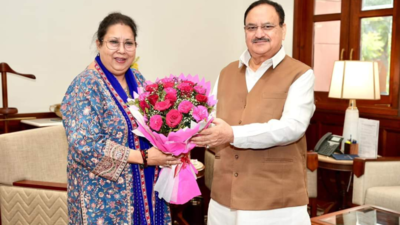 Tripura MP meets Nadda for an AIIMS-like medical college