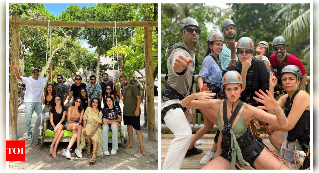 Throwback: When Sharvari vacationed in Maldives with Katrina Kaif, Sunny, and Vicky Kaushal | Hindi Movie News