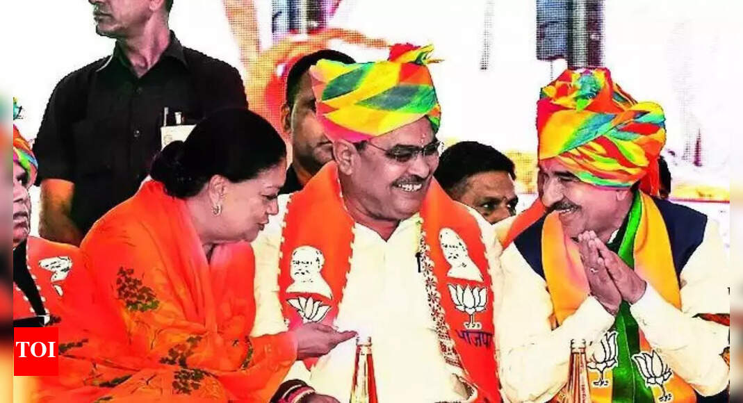 In comeback of sorts, Raje advises state BJP chief to 'lead with ...