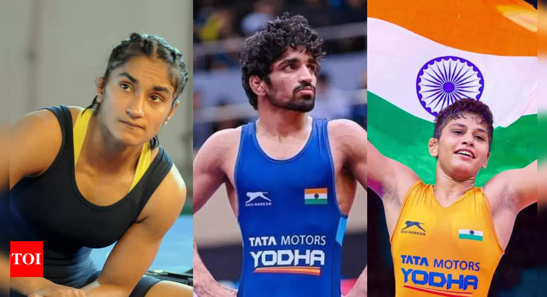 Vinesh Phogat Competes in Olympic Wrestling Final