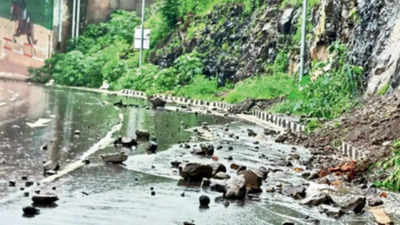 Incessant rain damages 25 houses at Chander village in Velhe taluka