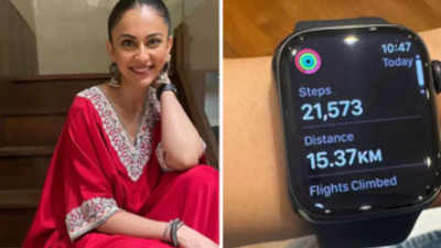 Rakul Preet Singh celebrates as she achieves major fitness milestone