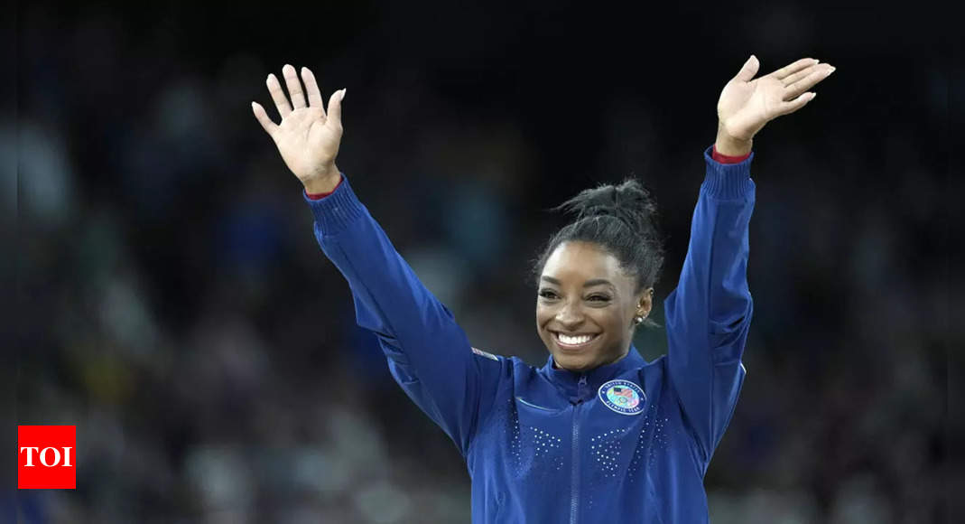 Simone Biles in Paris