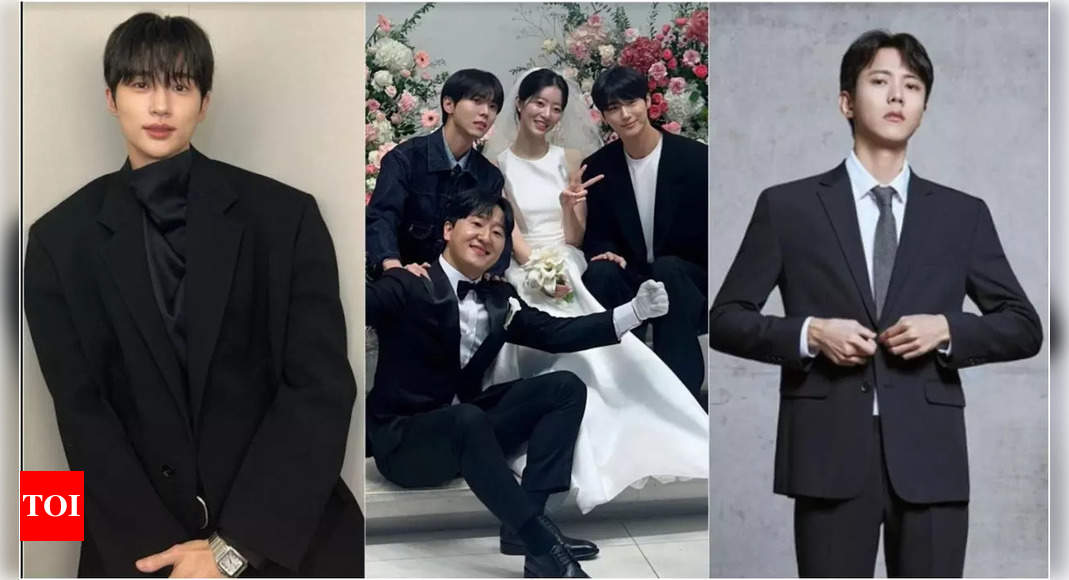 Byun Woo Seok and Joo Woo Jae steal the spotlight at friend’s wedding; Photos and videos go viral