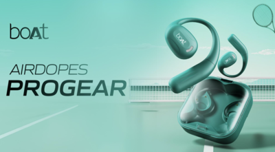 Boat launches Airdopes ProGear, its first open-ear earbuds with 100 hours battery life