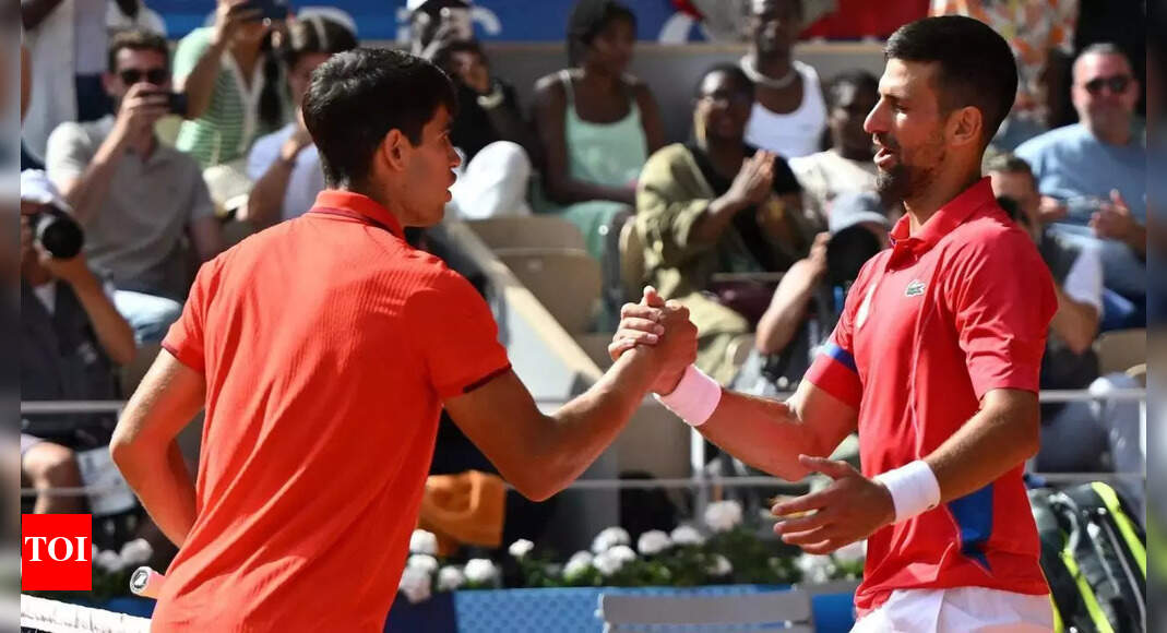 'You probably have 20 more Olympics ahead of you': Novak Djokovic pens message for Carlos Alcaraz | Paris Olympics 2024 News