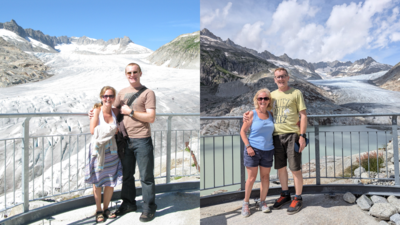 Man's travel photos of Singapore's glaciers 15 years apart reveal alarming impact of climate change