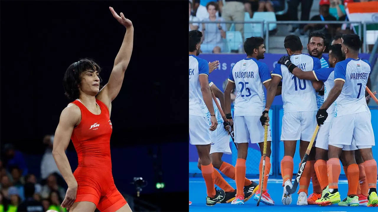 Paris Olympics 2024 Day 11 Highlights: Vinesh Phogat becomes first Indian  woman wrestler to enter Olympic final; India lose 2-3 to Germany in men's  hockey semis, to play Spain for bronze -