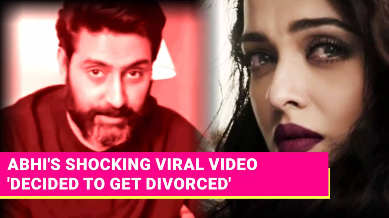 Abhishek Bachchan's Alleged Divorce Announcement Video Sparks Outrage:  AI-Generated Clip Sparks Controversy