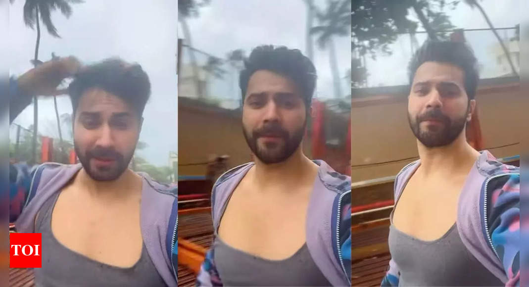 Varun joins the 'Cheen Tapak Dum Dum' trend