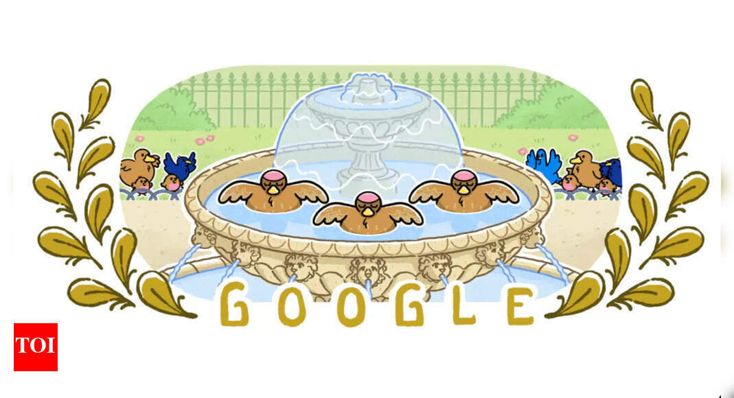 Paris 2024 Olympic Games Google marks artistic swimming Day 2 with this Doodle Times of India