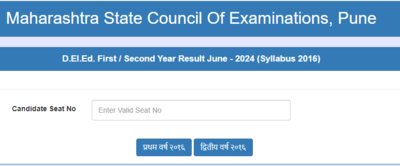 Maharashtra DElEd June Result 2024 Out: Check Direct Link to Download Scorecards Here