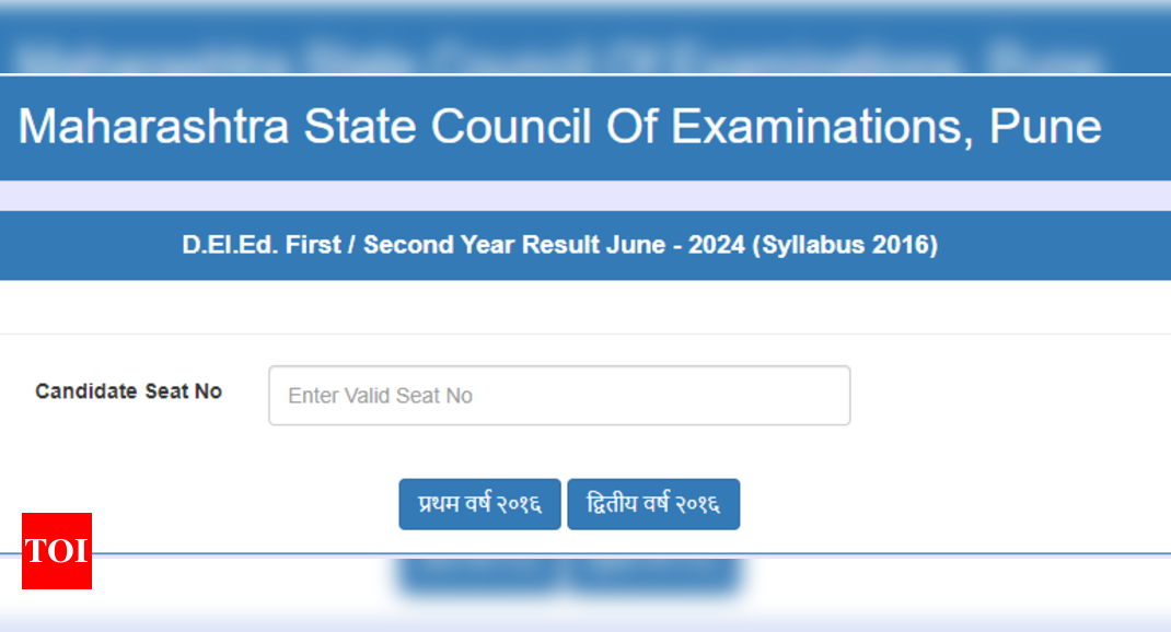 Maharashtra DElEd June Result 2024 Out: Check Direct Link to Download Scorecards Here