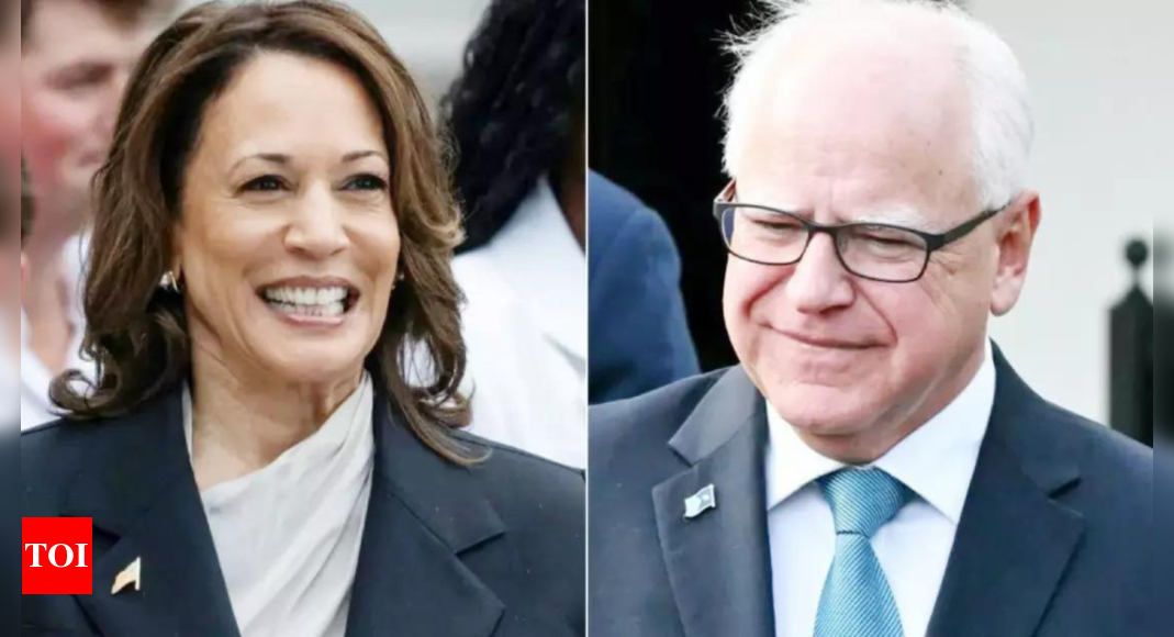 Kamala’s progressive Walz to the left – Times of India