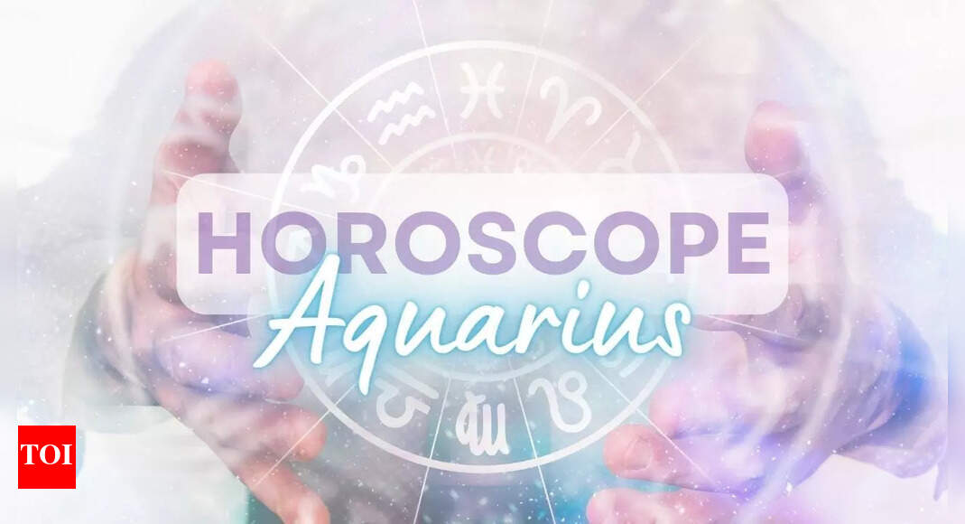 Aquarius, Daily Horoscope Today, August 7, 2024: Career efforts yield new opportunities &ndash; Times of India