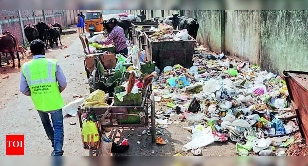 CNG Shortage: CNG shortage affects waste collection services in Ranchi ...