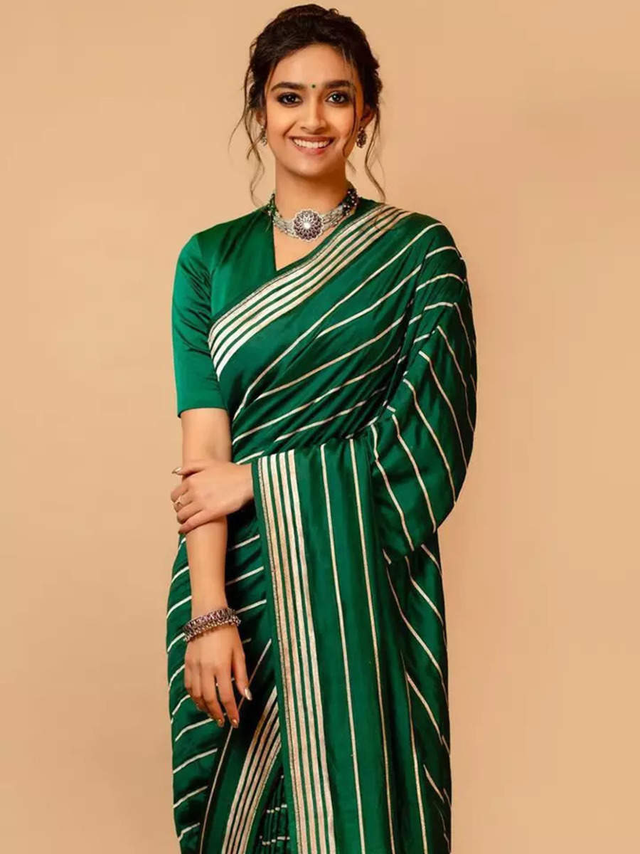 ​Keerthy Suresh looks stunning in sarees​