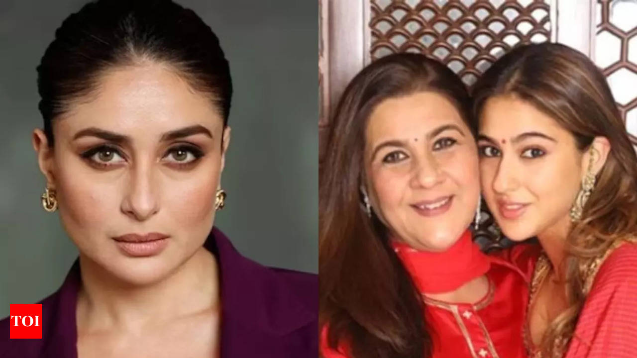 Throwback: When Kareena Kapoor Khan praised Amrita Singh as a 'wonderful  mother' and predicted Sara Ali Khan's Bollywood debut | Hindi Movie News -  Times of India