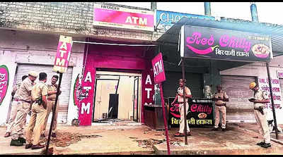 Miscreants rob, uproot ATM containing Rs 4 Lakh in Gokulpura