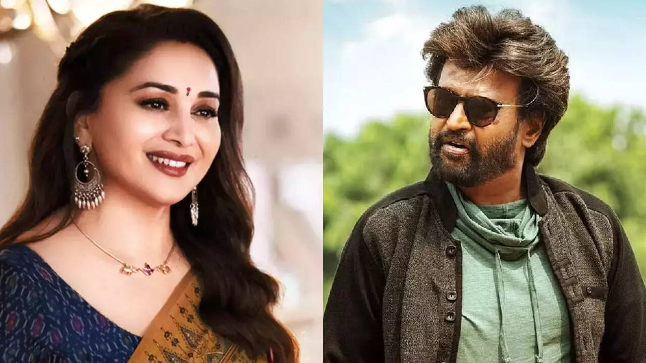 When Madhuri Dixit called Rajinikanth an inspiration: What a human being  | Hindi Movie News - Times of India