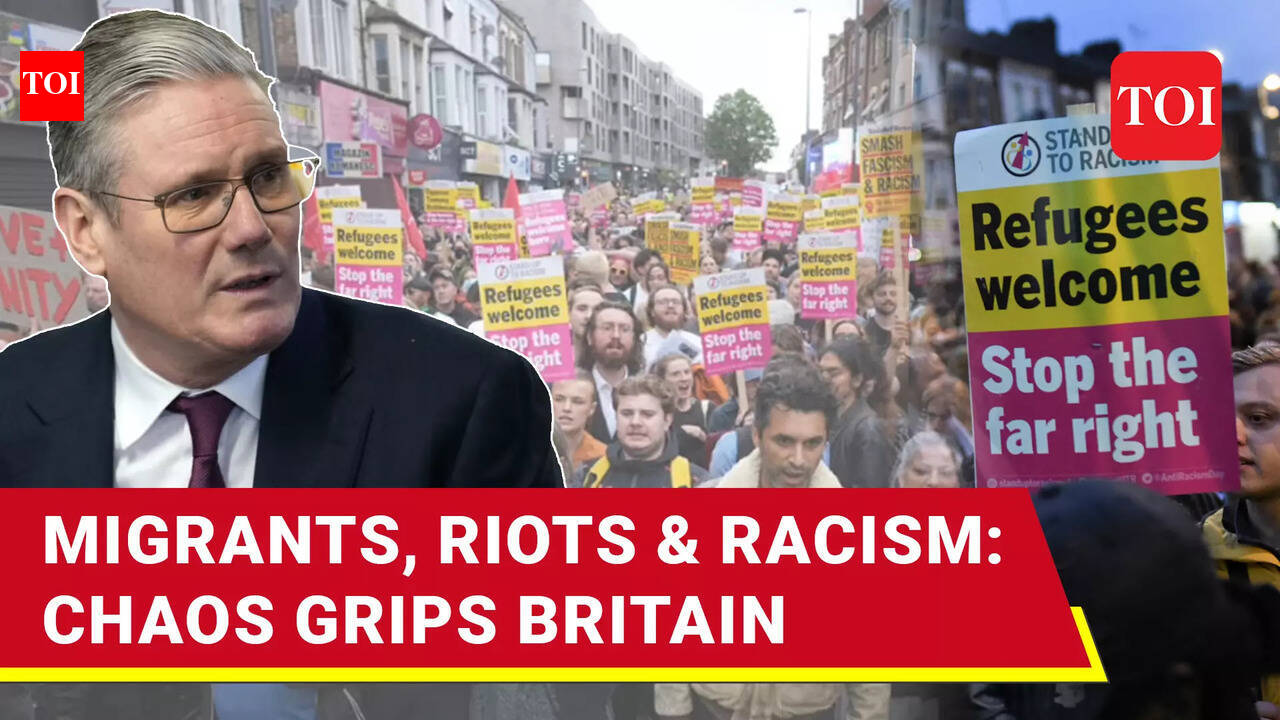 'Nazis Out': Anti-Racist British People Storm London Streets After ...