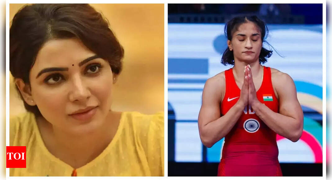 Samantha REACTS as Vinesh Phogat retires