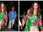 Deepika flaunts her baby bump as she steps out with mom