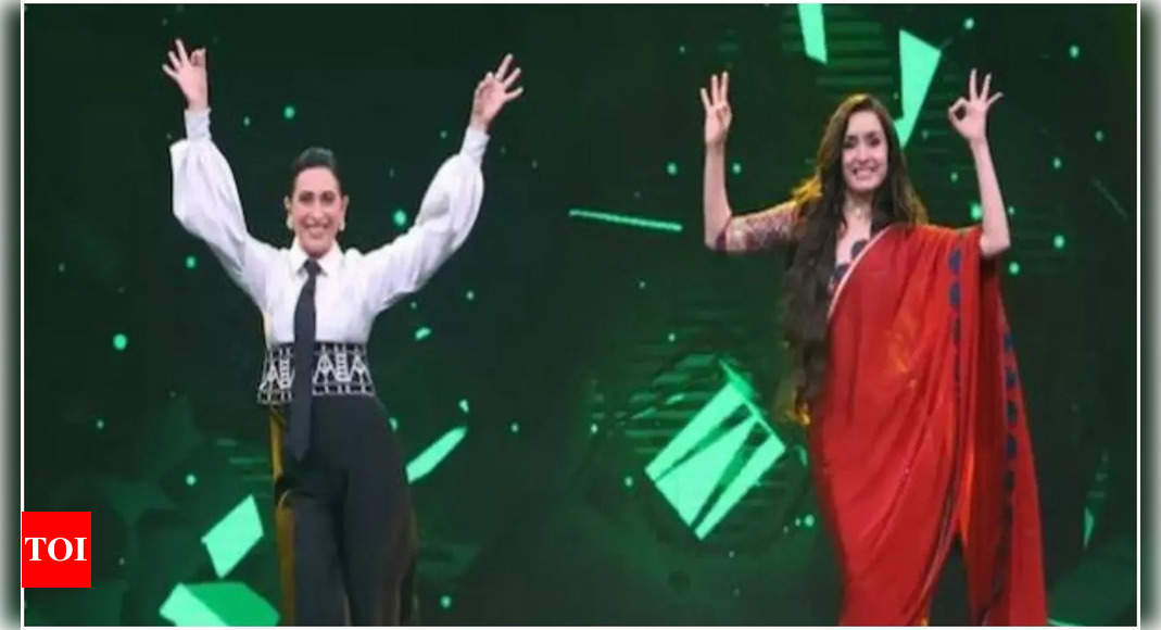 Karisma, Shraddha Kapoor Dance on India's Best Dancer