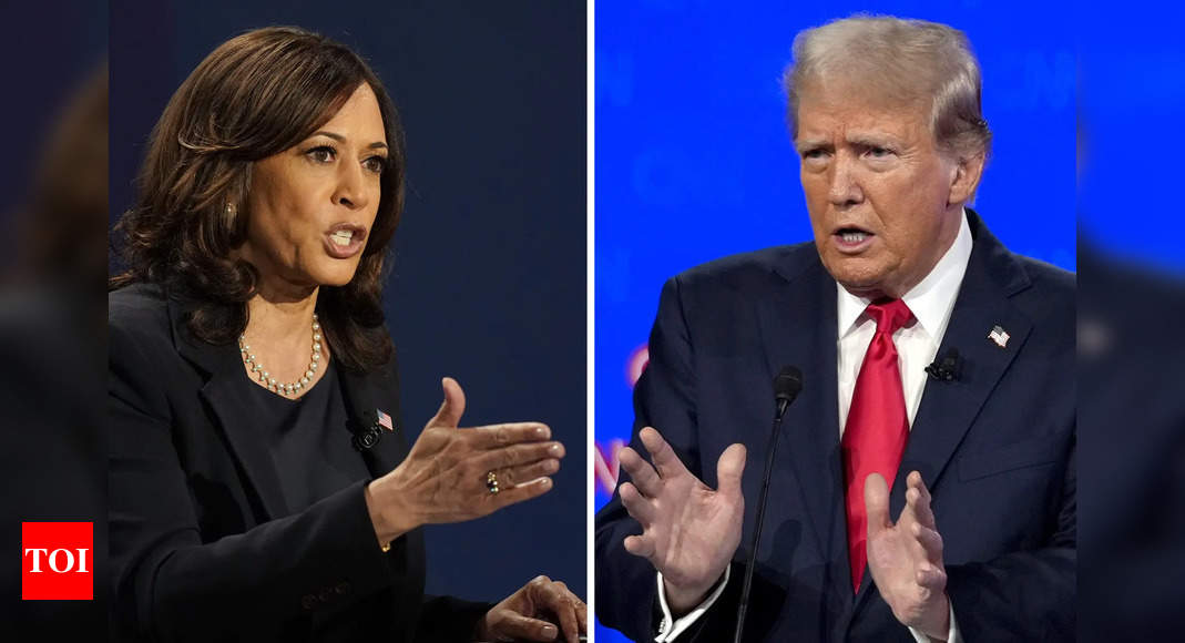 Pemilu AS: Kamala Harris dan Donald Trump saling berhadapan dalam debat prime-time pada 10 September