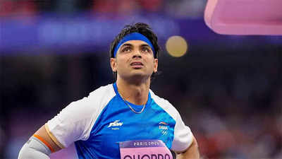 How Neeraj Chopra settled for a bittersweet silver medal at Paris Olympics | Paris Olympics 2024 News - Times of India