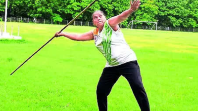 SPEARheading success: Former javelin champ trains youth for free